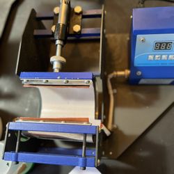mug and hat heat press
