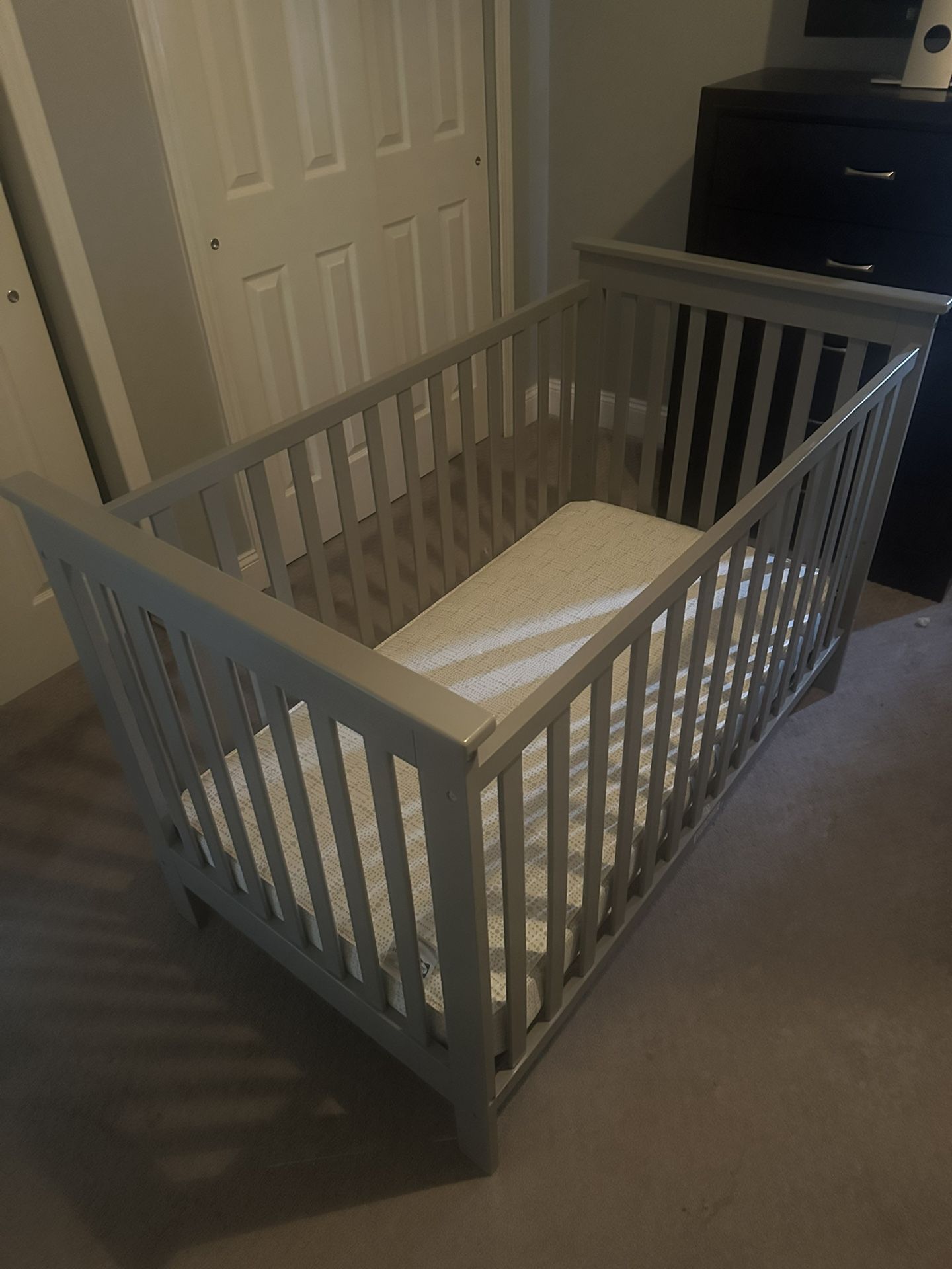 Baby Crib With Mattress