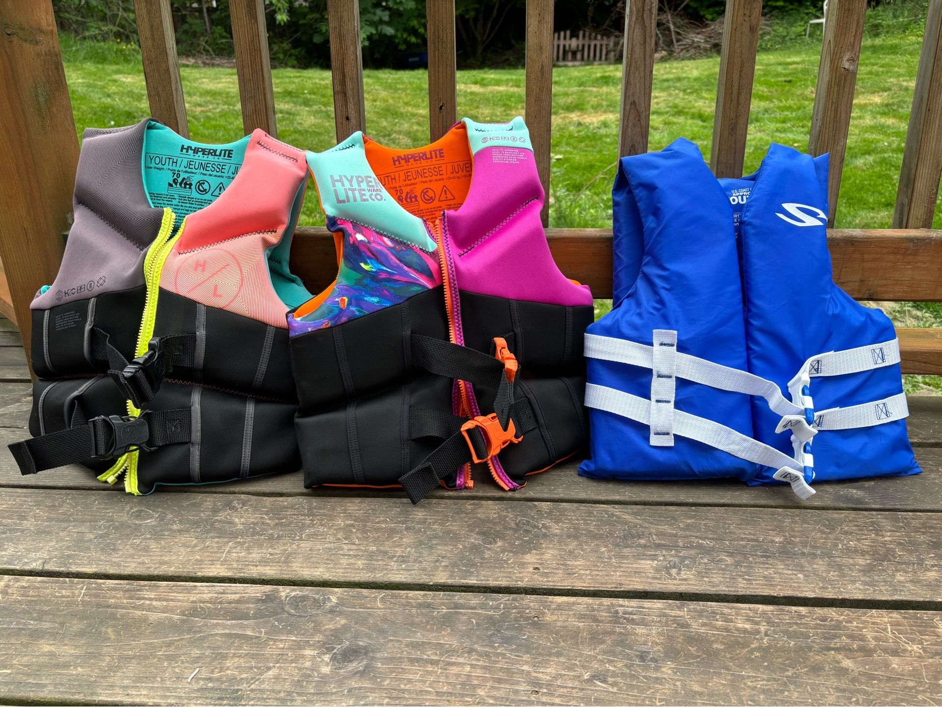 Youth life jackets
