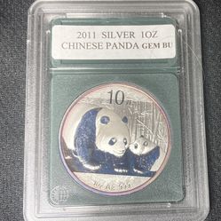 2011 Silver Panda .999 Silver Ounce