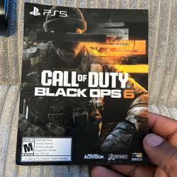 PS5 Black Ops 6