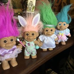 Vintage Trolls - Lot of 9