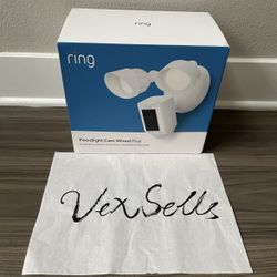 (NEW) Ring Floodlight Cam Wired Plus