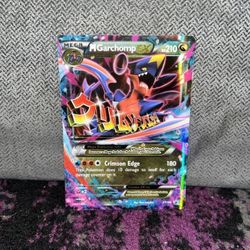M Garchomp EX XY168 XY Promos Holo