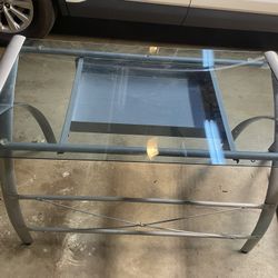 Computer Glass Table 