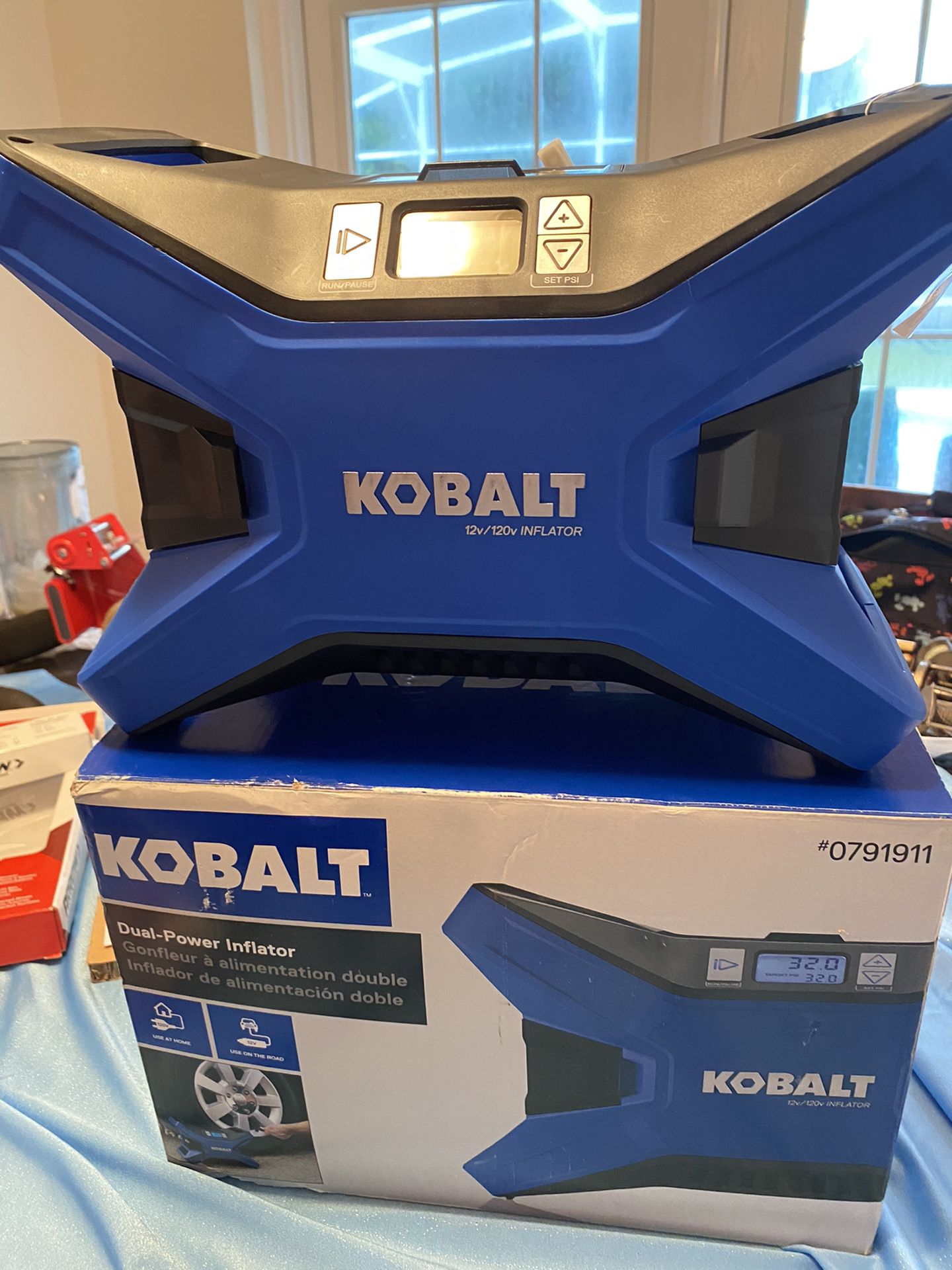 Kobalt portable air compressor