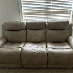 Leather Sofa 