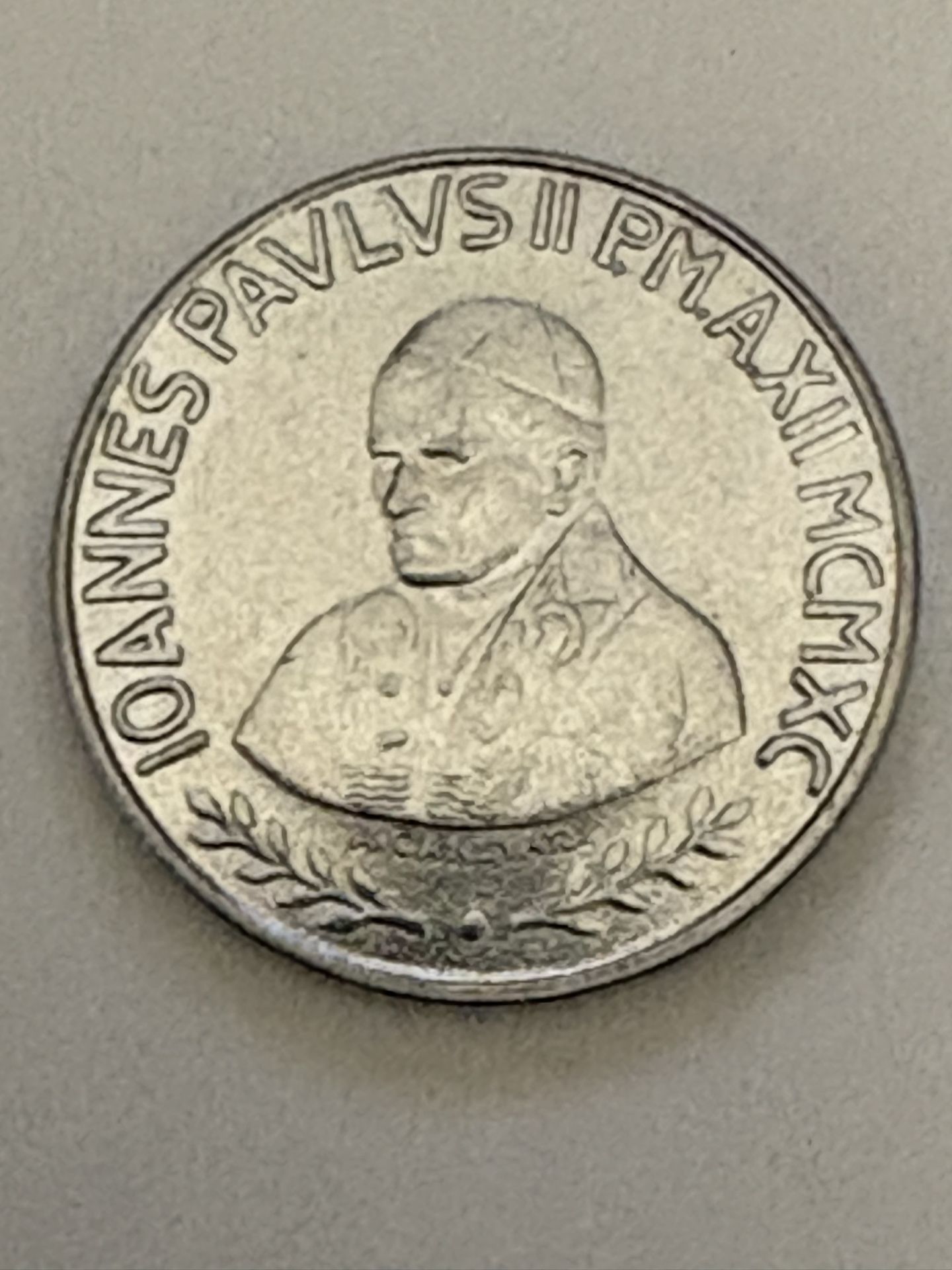 Vatican 100 Lire Coin