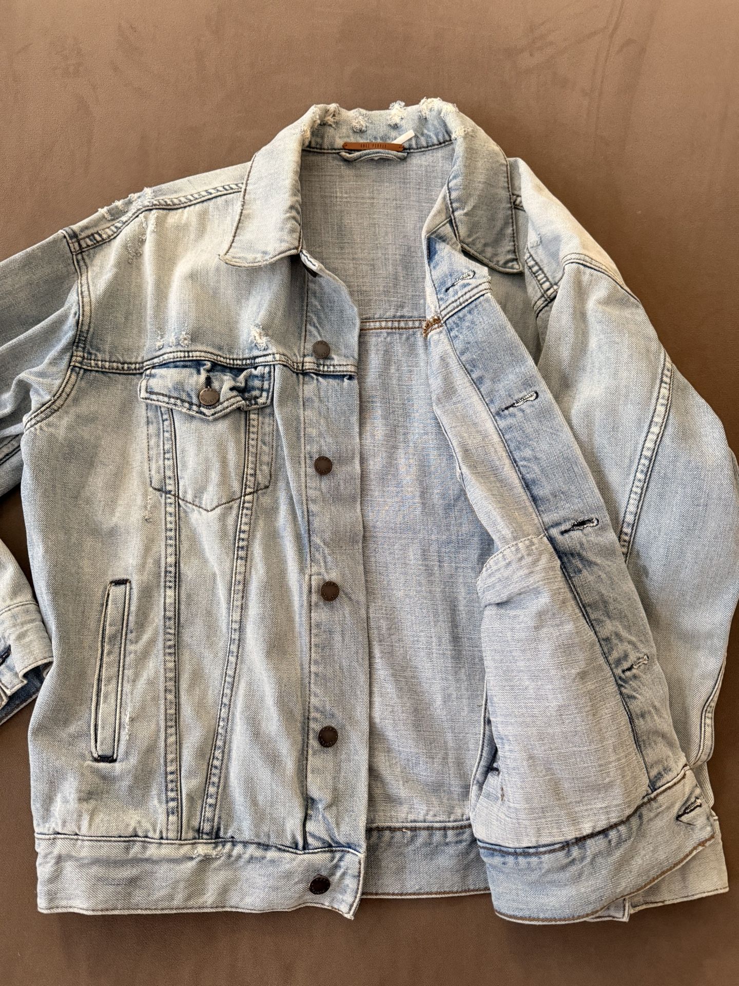 FREE PEOPLE unisex Jean Jacket Size M