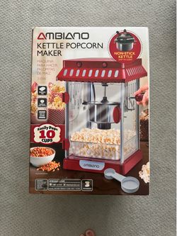New Kettle popcorn maker