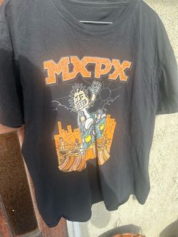 Black MXPX band tee