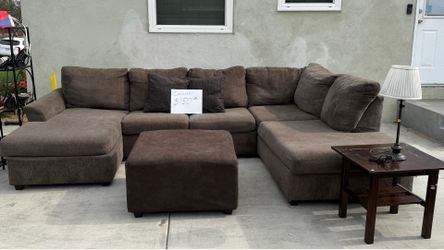 Sectional and Ottoman