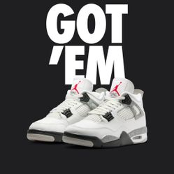 Air Jordan 4 Cement 