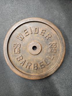 Vintage Weider Weights 50lb