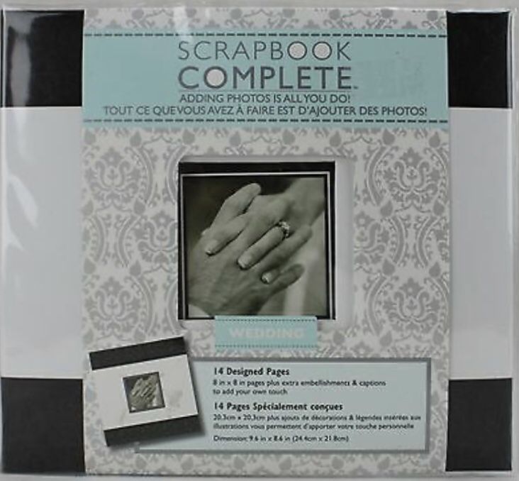 Tapestry complete wedding scrapbook