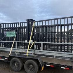 20 Foot Farm Gate And Fence 