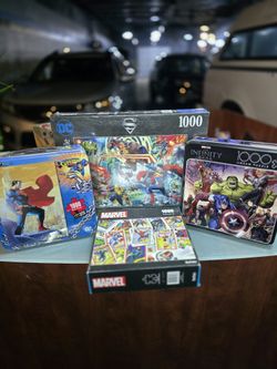 DC And MARVEL  Puzzles 
