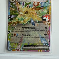 Pokemon Leafeon EX Double Rare