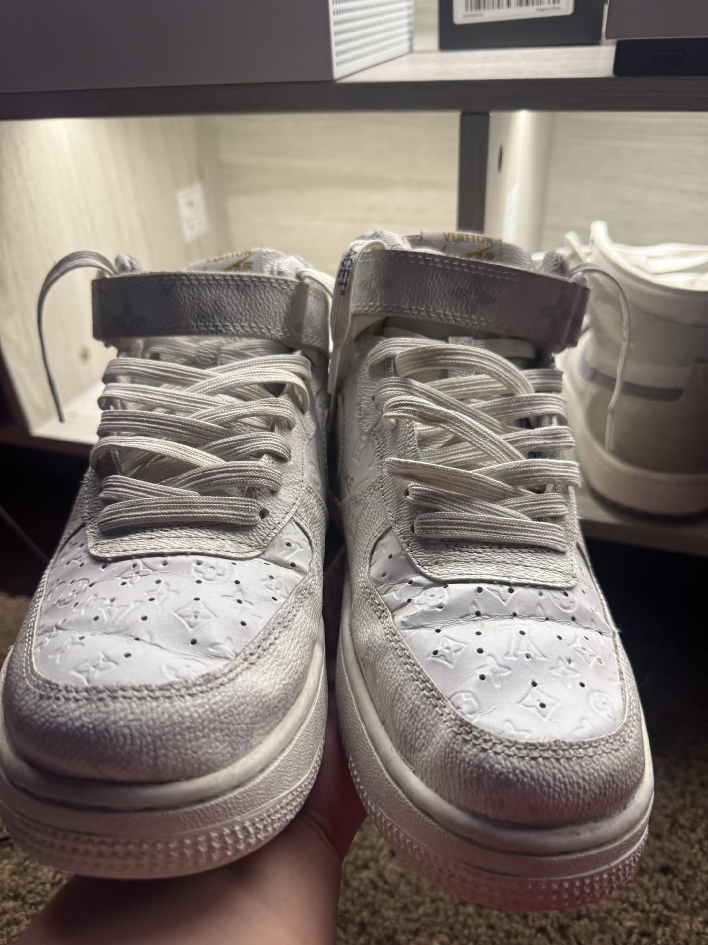 Louis Vuitton High Top Force. Size 9-5