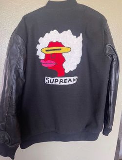 Supreme Varsity “Gonz” Jacket Black Large