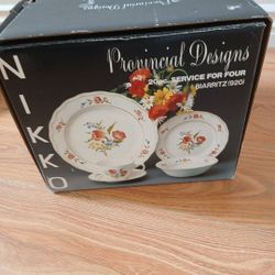 NIKO Dinnerware (20pc, Microwave And Dishwasher Safe)