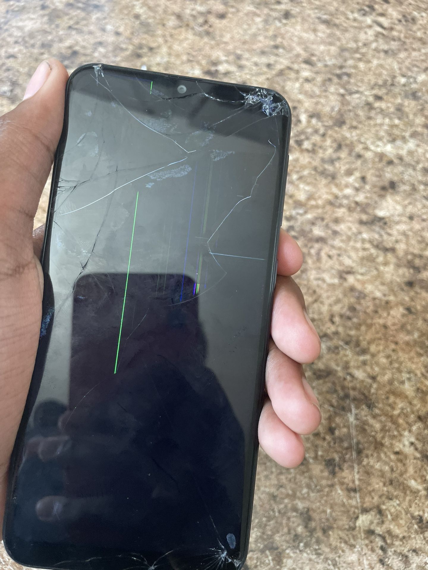 Samsung A10e Broken Screen