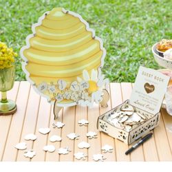 Fonder Mols Bee Baby Shower Creative Guest Book
