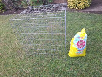 🐔Chicken Cage Foldable 3.5×3.5×3.5