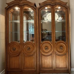 Wood China Cabinets 