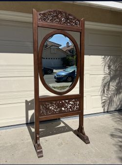 TEAK MIRROR FROM INDONESIA