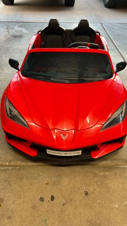 Red Corvette Power Wheel