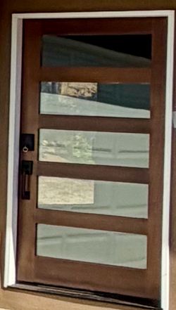 Wood Front Entry Door