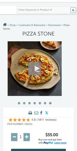 Not just pizza stone...