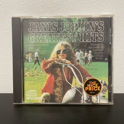 Janis Joplin’s Greatest Hits CD Album Sony Records 70s Vintage Rock 1973