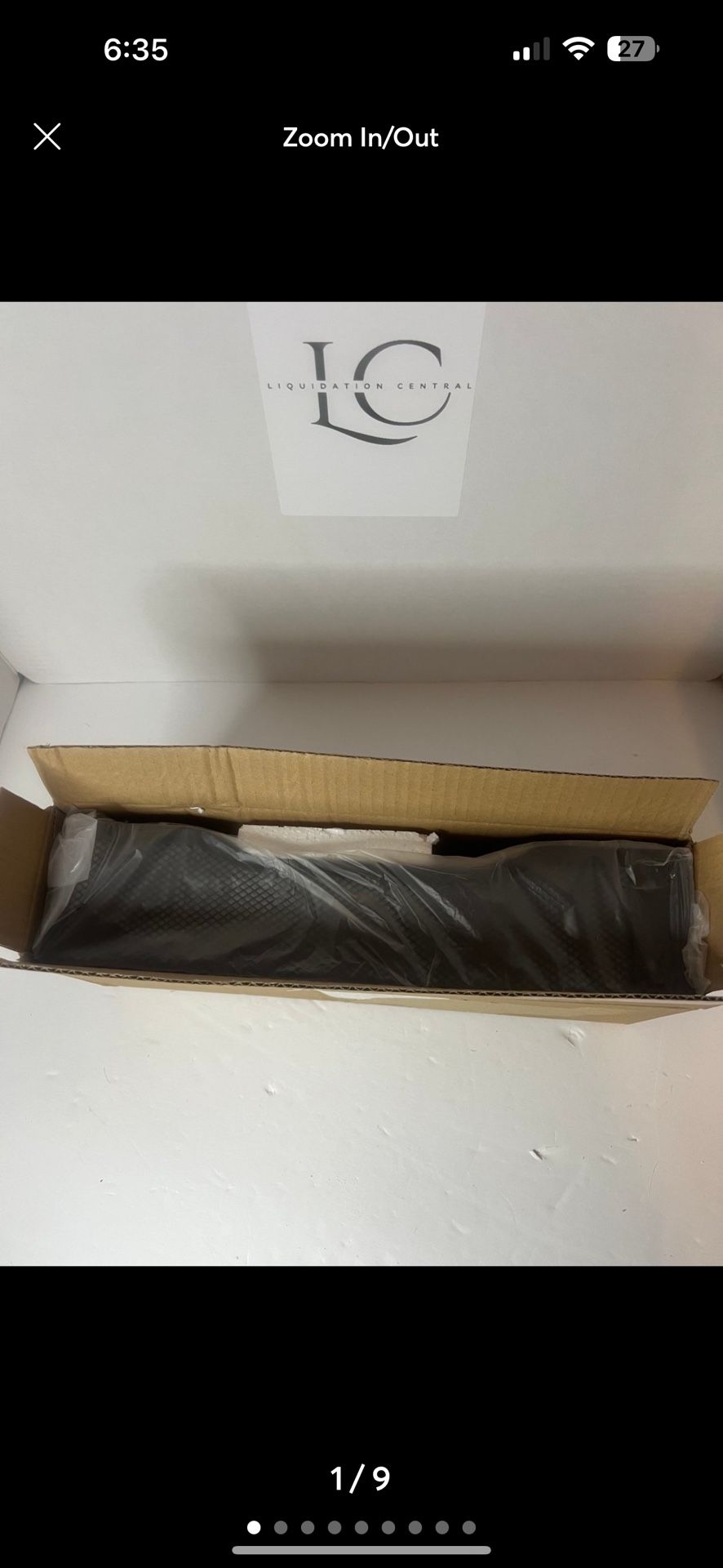 Under Desk Cable Management Tray Black