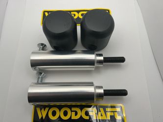 2003-2012 Woodcraft Frame Slider Kit Suzuki SV650 Frame Slider Kit with pucks New!