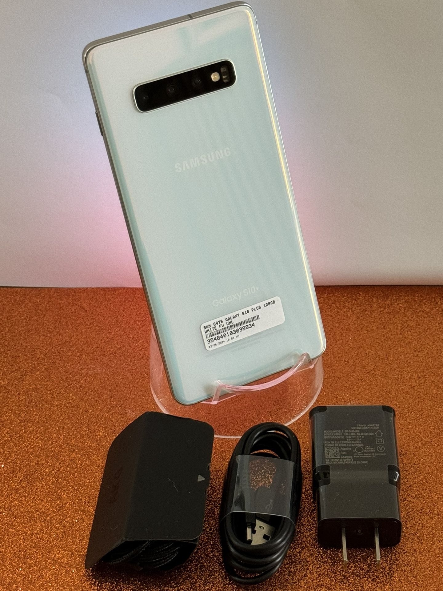 Samsung Galaxy S10 Plus (128gb) White UNLOCKED 