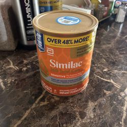 Similac 360 Total Care Sensitive Non-GMO Infant Formula Powder - 30.2oz