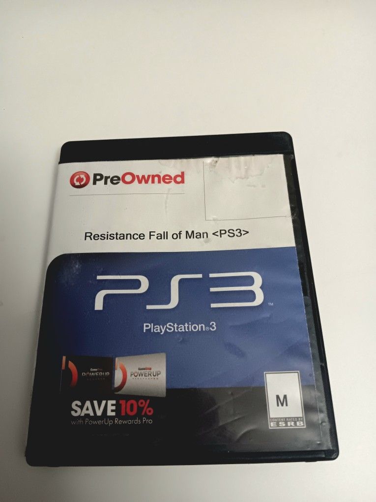 Resistance Fall Of Man Playstation 3 Game