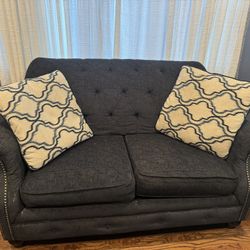 Navy Blue Couch 