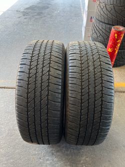 2) TIRES 275/60/20” BRIDGESTONE, Like New