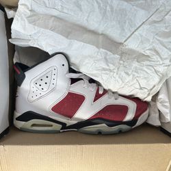 AIR JORDAN 6 RETRO (GS) SIZE 7 