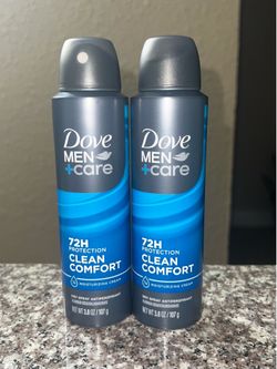 Dove men clean comfort spray deodorant set