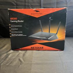 🔥 NETGEAR Nighthawk Pro Gaming Low Ping XR300 WiFi Router 4 Ethernet Ports