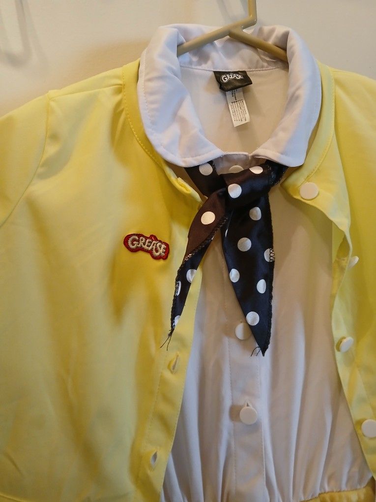 Girls Grease Sandy Halloween Outfit Size 10/12