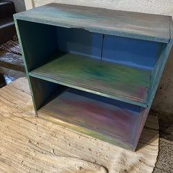 Painted Wooden Shelves