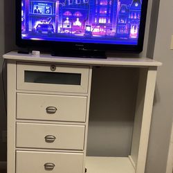Tv and dresser