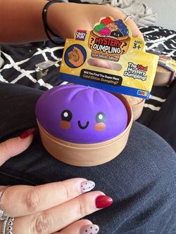 Gold Glitter Edition RMS Purple Squishy Dumpling