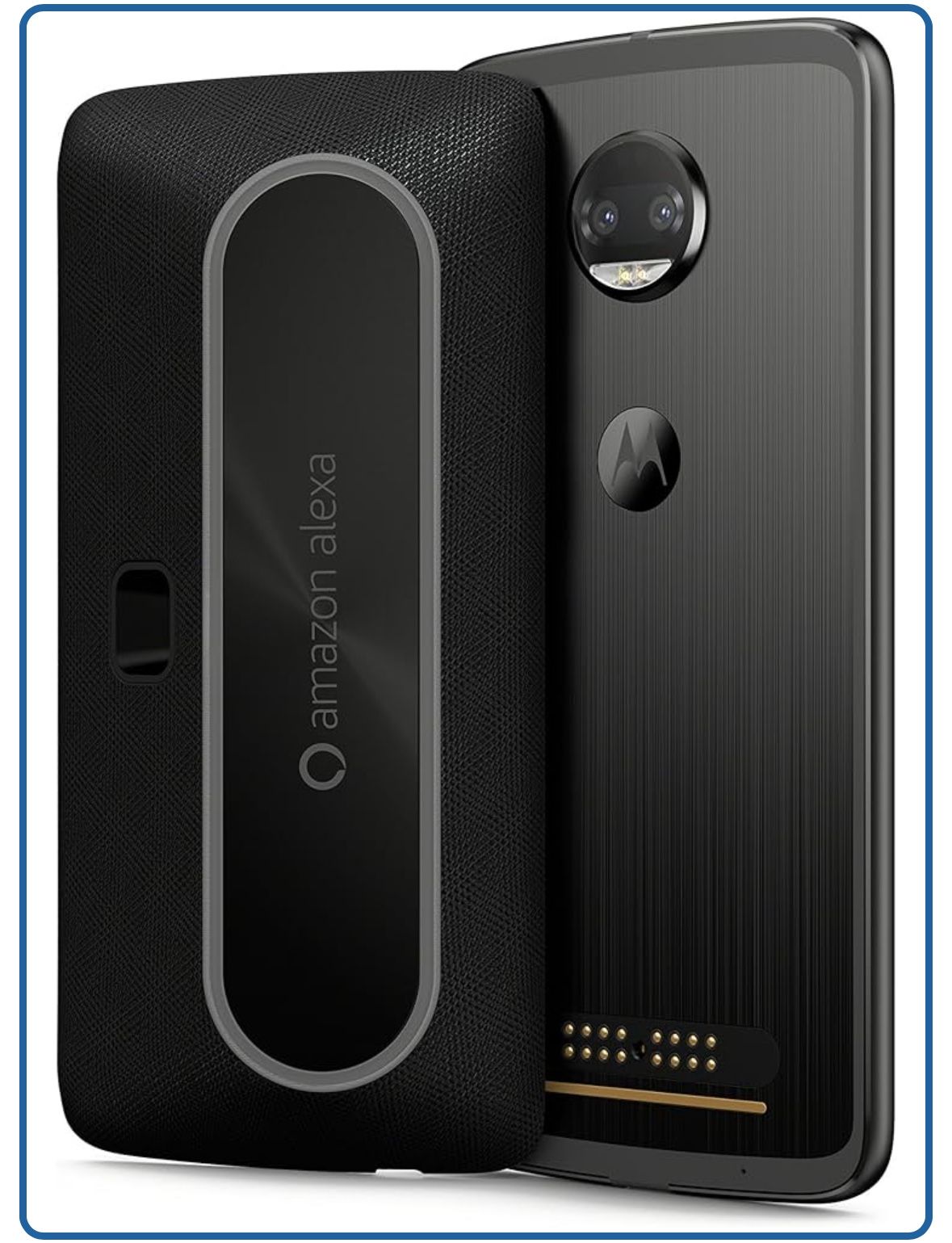 Motorola Smart Speaker with Amazon Alexa for Moto Z, Moto Z Play, Moto Z2 Force