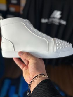 Hightop red bottoms sizes 12, 13